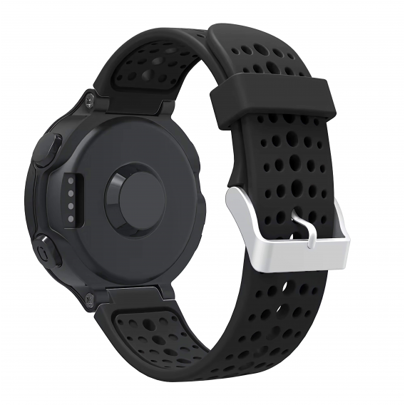 Силиконовый ремешок для Garmin Forerunner 235 / 735XT / 230 / 630, Черный