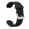 Силиконовый ремешок для Garmin Forerunner 235 / 735XT / 230 / 630, Черный