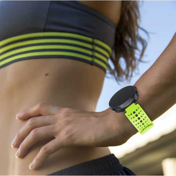 Силиконовый ремешок для Garmin Forerunner 235 / 735XT / 230 / 630, Мятно-зеленый