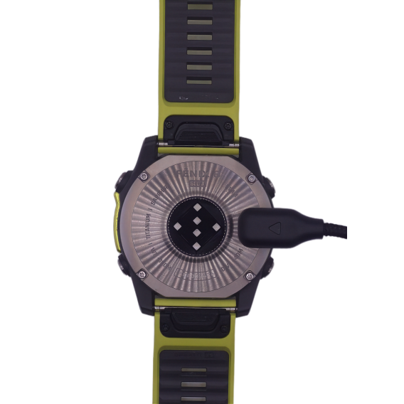 Кабель зарядки для годинника Garmin Fenix Epix Forerunner Venu USB нейлоновий кутовий 1м