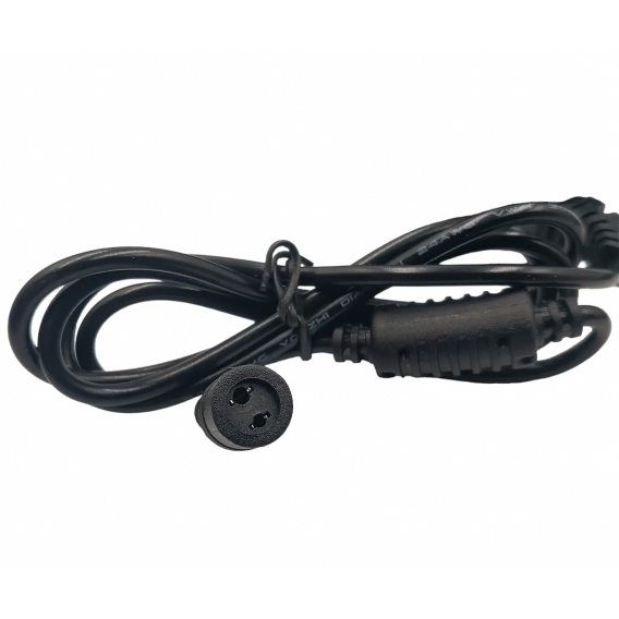 Блок живлення універсальний зі змінними конекторами (3, 4.5, 6, 7.5, 9, 12 Вольт) 100 см Чорний