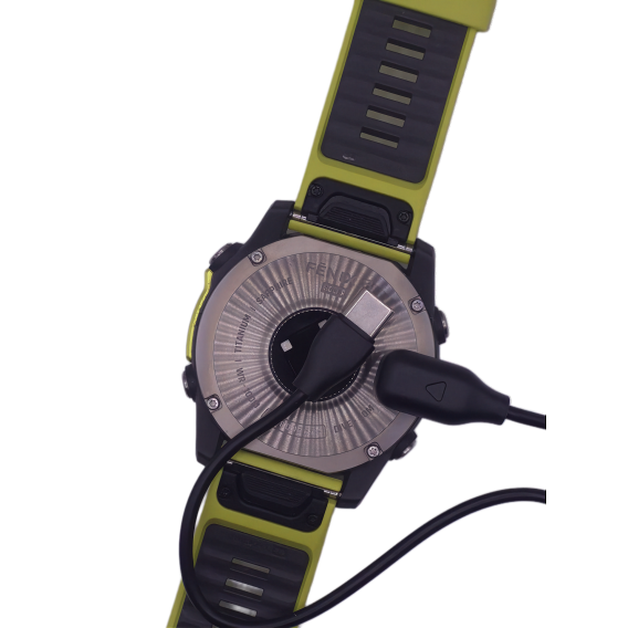 Зарядное устройство для часов Garmin Fenix, Enduro, Tactix, Forerunner, Venu - Type C, угловой