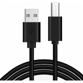 Micro USB кабель для смартфона Blackview BV6000, BV6000S Конектор 10 mm. Чорний Micro USB кабель для смартфона Blackview BV6000, BV6000S Конектор 10 mm. Чорний