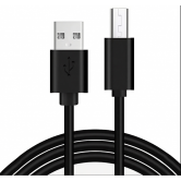 Micro USB кабель для захищених смартфонів 10 mm. Чорний Micro USB кабель для захищених смартфонів 10 mm. Чорний