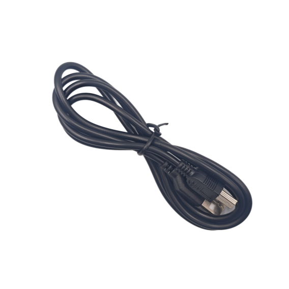 Кабель живлення Mini-USB to USB подовжений конектор 10mm 1m чорний Кабель живлення Mini-USB to USB подовжений конектор 10mm 1m чорний