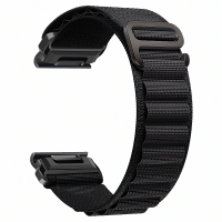 Классический нейлоновый ремешок QuickFit 22 мм Garmin Черный / Black