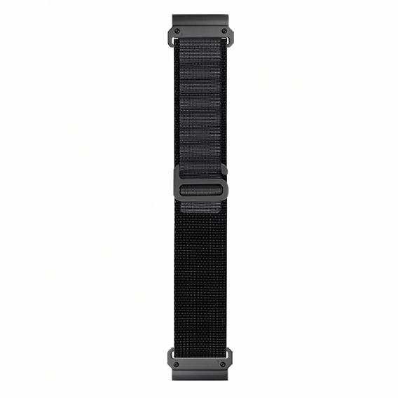Нейлоновий браслет QuickFit 26 мм для Garmin Fenix, Enduro Black / Gray