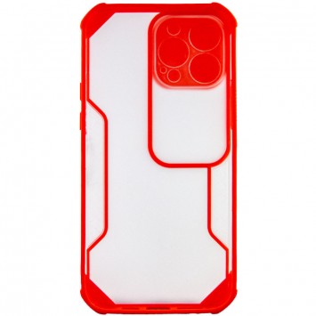 Чохол для iPhone 13 Pro Camshield matte Ease TPU зі шторкою (Червоний) - Чохли для iPhone 13 Pro - зображення 1 
