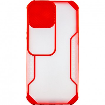 Чохол для iPhone 13 Pro Camshield matte Ease TPU зі шторкою (Червоний) - Чохли для iPhone 13 Pro - зображення 3 