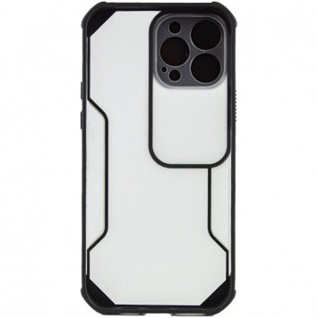 Чорний чохол для iPhone 13 Pro Camshield matte Ease TPU зі шторкою