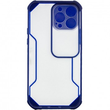 Чохол для iPhone 13 Pro Camshield matte Ease TPU зі шторкою (Синій) - Чохли для iPhone 13 Pro - зображення 3 