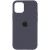 Чехол для iPhone 13 - Silicone Case Full Protective (AA), Серый / Dark Grey