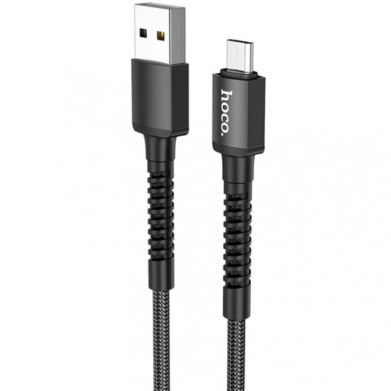 Дата кабель Hoco X71 "Especial" MicroUSB (1m), Black