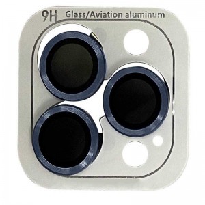 Защитное стекло на камеру для iPhone 12 Pro Max - Metal Classic, Синий / Pacific Blue