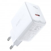 Зарядное устройство Acefast A21 30W GaN single USB-C, White