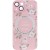 TPU+PC чохол Secret Garden with MagSafe для Apple iPhone 13 (6.1"), Pink