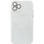 Чохол TPU+Glass Sapphire Midnight with MagSafe для Apple iPhone 14 Pro Max (6.7"), Білий / White