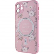 TPU+PC чехол Secret Garden with MagSafe для Apple iPhone 11 (6.1"), Pink
