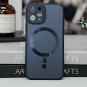 Чехол TPU+Glass Sapphire Midnight with MagSafe для Apple iPhone 11 Pro (5.8"), Черный / Black