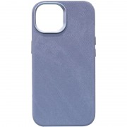 Чехол Denim with MagSafe для Apple iPhone 14 (6.1"), Light blue