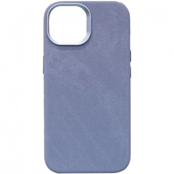 Чехол Denim with MagSafe для Apple iPhone 15 (6.1"), Light blue