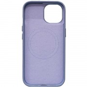 Чехол Denim with MagSafe для Apple iPhone 14 (6.1"), Light blue