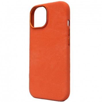 Чехол Denim with MagSafe для Apple iPhone 14 (6.1"), Orange - Чехлы для iPhone 14 - изображение 1