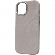Чехол Denim with MagSafe для Apple iPhone 15 (6.1"), Gray