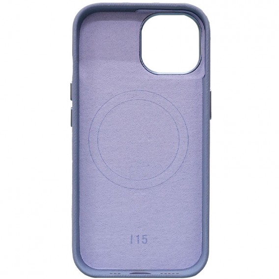 Чохол Denim with MagSafe для Apple iPhone 15 (6.1"), Light blue