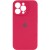 Чехол Silicone Case Full Camera Protective (AA) для Apple iPhone 15 Pro (6.1"), Красный / Rose Red