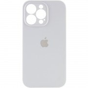 Чохол Silicone Case Full Camera Protective (AA) Apple iPhone 15 Pro Max (6.7"), Білий / White