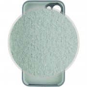 Чехол Silicone Case Full Camera Protective (AA) для Apple iPhone 15 (6.1"), Зеленый / Pine green