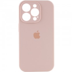 Чохол Silicone Case Full Camera Protective (AA) Apple iPhone 15 Pro Max (6.7"), Рожевий / Pink Sand