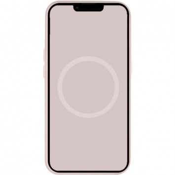 Чехол Silicone case (AAA) full with Magsafe and Animation для Apple iPhone 15 (6.1"), Розовый / Light pink - iPhone 15 - изображение 2