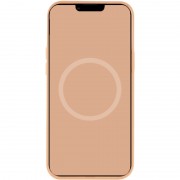 Чехол Silicone case (AAA) full with Magsafe and Animation для Apple iPhone 15 (6.1"), Оранжевый / Orange Sorbet