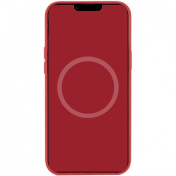 Чехол Silicone case (AAA) full with Magsafe and Animation для Apple iPhone 15 (6.1"), Красный / Guava - iPhone 15 - изображение 2