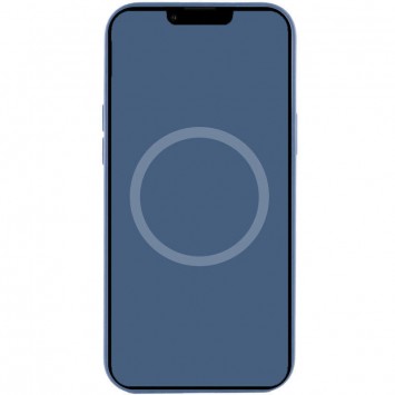 Чехол Silicone case (AAA) full with Magsafe and Animation для Apple iPhone 15 (6.1"), Синий / Winter blue - iPhone 15 - изображение 2