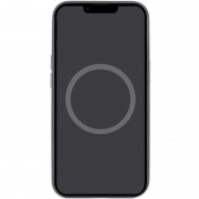 Чехол Silicone case (AAA) full with Magsafe and Animation для Apple iPhone 15 (6.1"), Черный / Black