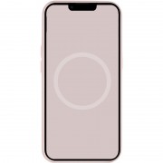 Чохол Silicone case (AAA) full with Magsafe and Animation для Apple iPhone 15 Plus (6.7"), Рожевий / Light pink