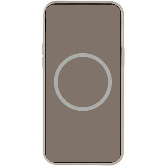 Чохол Silicone case (AAA) full with Magsafe and Animation для Apple iPhone 15 Pro (6.1"), Коричневий / Clay - зображення 2 