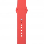 Силіконовий ремінець для Apple watch 42mm/44mm/45mm/49mm, Рожевий / Camellia