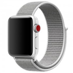 Ремешок Nylon для Apple watch 42mm/44mm/45mm/49mm, Серый / Gray