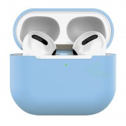 Силиконовый футляр для наушников AirPods 3, Голубой / Lilac Blue