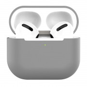 Силиконовый футляр для наушников AirPods 3, Серый / Stone