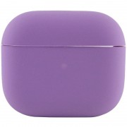 Силиконовый футляр для наушников AirPods 3, Фиолетовый / Violet