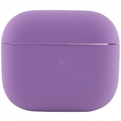 Силіконовий футляр для навушників AirPods 3, Фіолетовий / Violet
