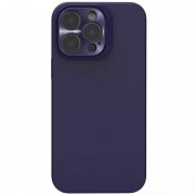 Чехол Silicone Nillkin LensWing Magnetic для Apple iPhone 15 Pro (6.1"), Фиолетовый / Deep Purple