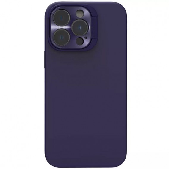 Чохол Silicone Nillkin LensWing Magnetic для Apple iPhone 15 Pro (6.1"), Фіолетовий / Deep Purple