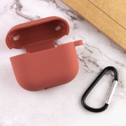 Силиконовый футляр для наушников AirPods 3, Коричневый / Brown