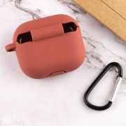 Силиконовый футляр для наушников AirPods 3, Коричневый / Brown